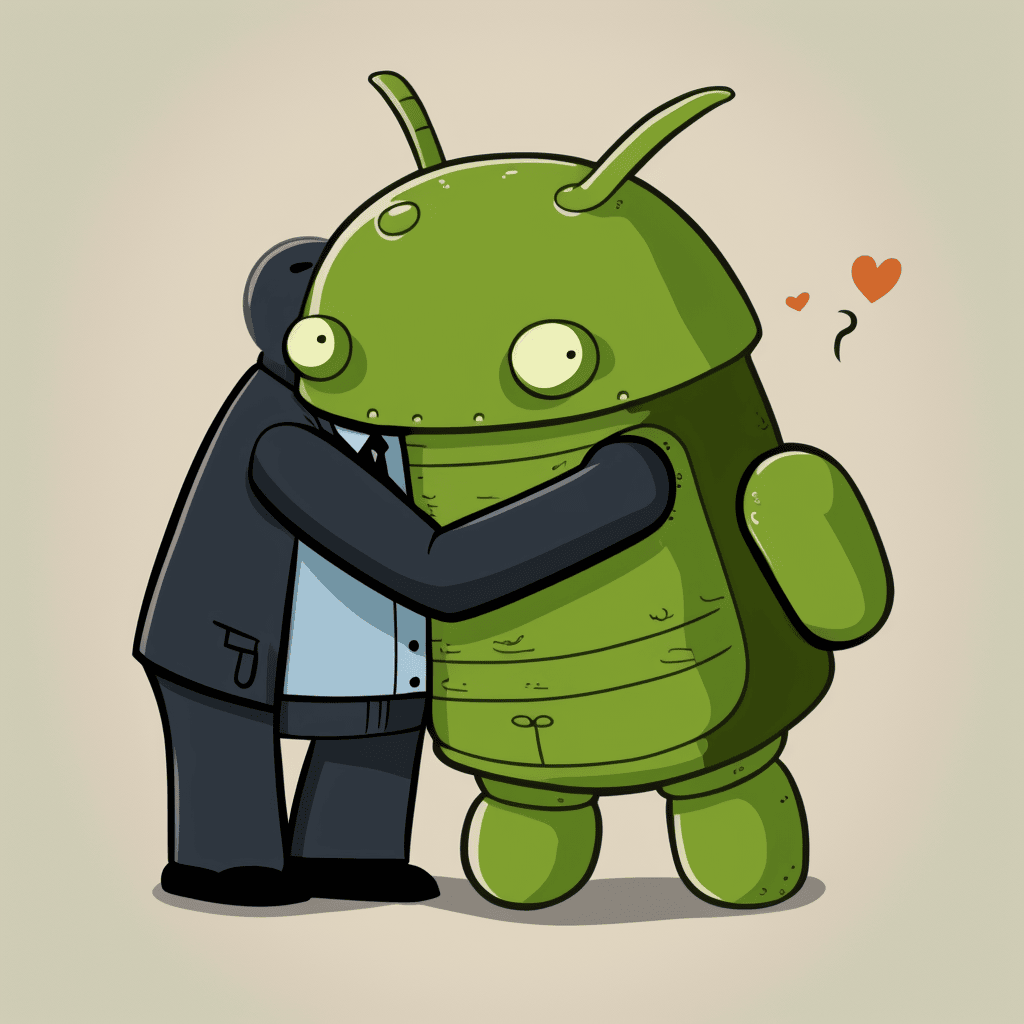 jenkins hugging bugdroid